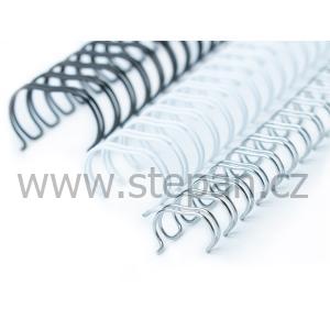 Kovové vázací hřbety Drátěné hřbety 9/16" / 3:1 / 14,3 mm - bronzové 50 ks