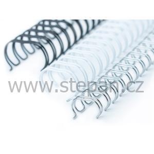 Kovové vázací hřbety Drátěné hřbety 3/8" / 3:1 / 9,5mm - bronzové