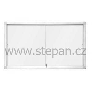 Vitrína Horizontální magnetická vitrína s posuvnými dveřmi  97x70 cm (8xA4)