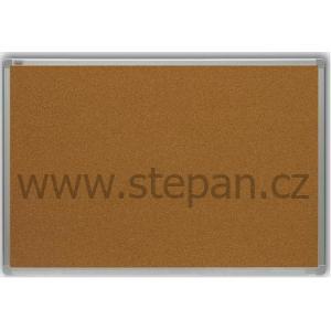 Korkové a filcové tabule Korková tabule Premium 180 x 90 cm, rám ALU23