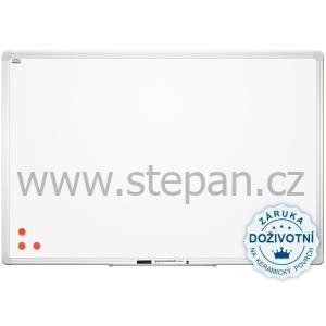 Magnetické tabule Magnetická tabule Ceramic Premium- keramický povrch, hliníkový rám 250x120 cm