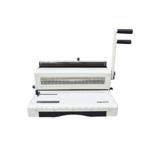 Vazač do kovových hřbetů Manuální  TD205D A3 na drátěnou vazbu 3:1