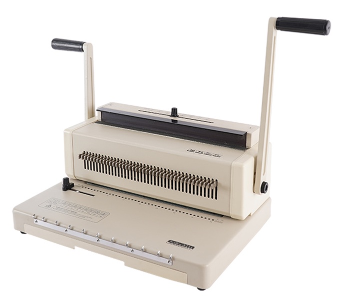 Vazač do kovových hřbetů Manuální vázací stroj pro drátěnou vazbu 2:1 W-25A