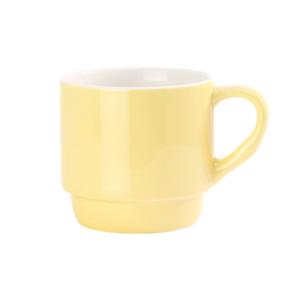 Transferové fólie Stohovatelný porcelánový hrnek 11 Oz - žlutý