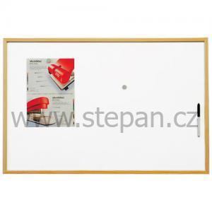 Magnetické tabule Economic Board magnetická 40 x 30 cm v dřevěném rámu