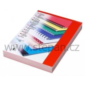 Desky pro vazbu Desky Chromo A4 červené
