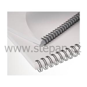 Kovové vázací hřbety Kovové hřbety Eurosupplies 3/1" 8 mm černé
