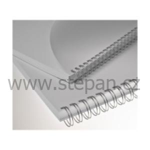 Kovové vázací hřbety Kovové hřbety Eurosupplies 3/1" 8 mm stříbrné