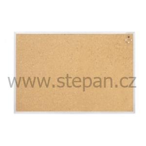 Korkové a filcové tabule korková tabule SP optimal ALU 150x100 cm