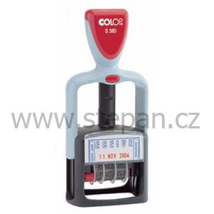 Razítko samobarvící Office Dater S 360 plast